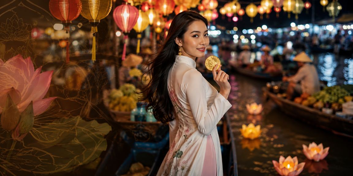 Chợ đêm Cần Thơ gợi bối cảnh người dùng xem sự kiện thể thao cuối tuần