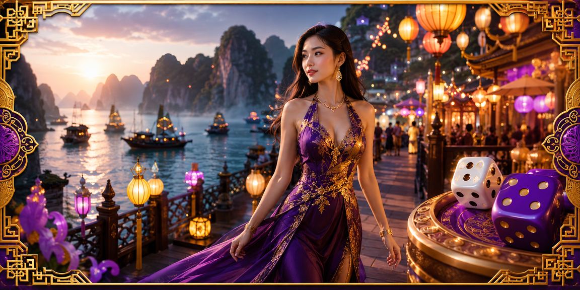 Vịnh Hạ Long ban đêm minh họa lưu ý tài khoản khi xem tài xỉu trên fx3
